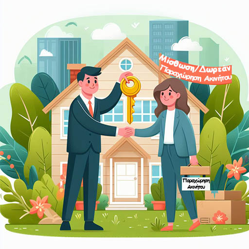 Μίσθωση-Δωρεάν Παραχώρηση Ακινήτου