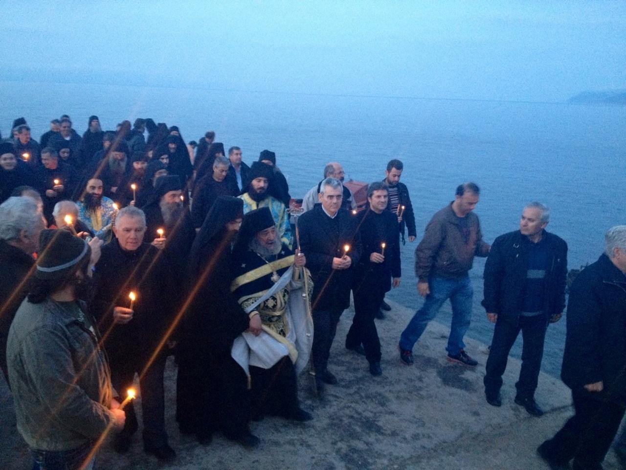 20-1-2014 Θεοφάνεια στο Αγιον Ορος